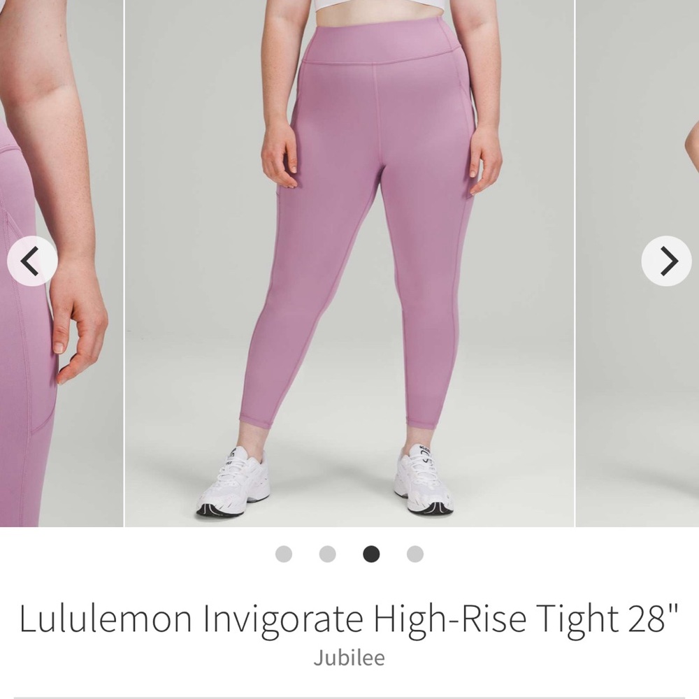 Lululemon Invigorate High-Rise Tight 28" in Jubilee